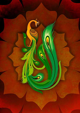 Enchanting Peacock V1