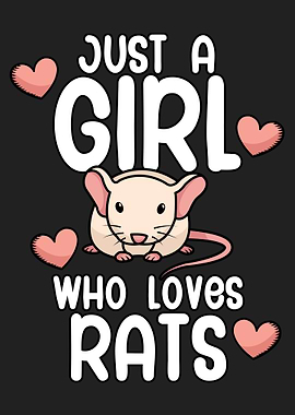 Just a girl who loves rats