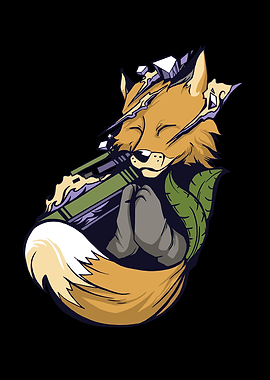 MEDITATING FOX