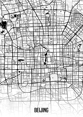 Beijing map