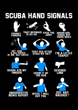 Scuba Diving Hand Signal