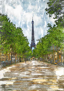 Eiffel Tower Perspective