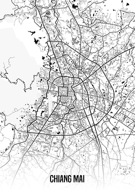 Chiang Mai map