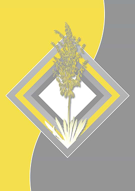 Yellow and Gray Botanicals