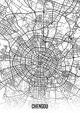 Chengdu map