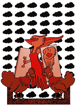 Even the chickens smile