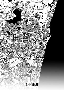 Chennai map