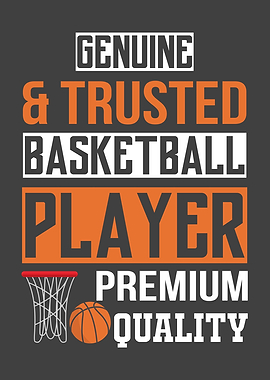 Genuine basketball player