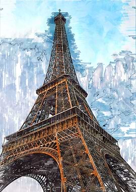 Eiffel Tower Low Angle