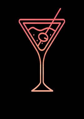 Schnes Cocktail Glas als