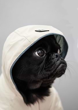 Cute Dog Pug Puppy