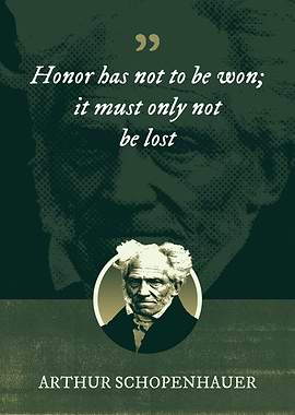 Honor has not to be won