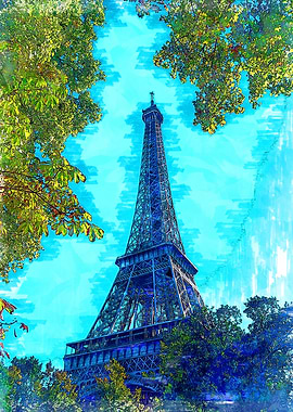 Paris Eiffel Tower France