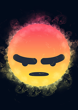 angry emoji emoticon