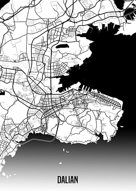 Dalian map