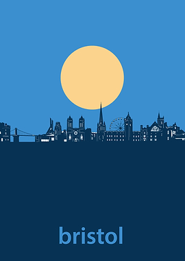 bristol minimal blue