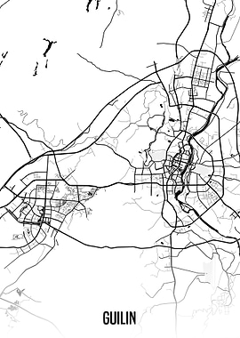 Guilin map