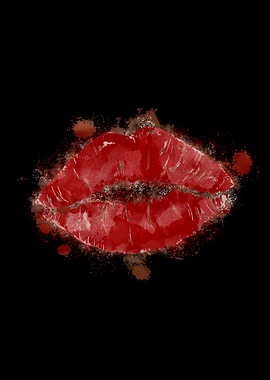 Romantic Red Lips