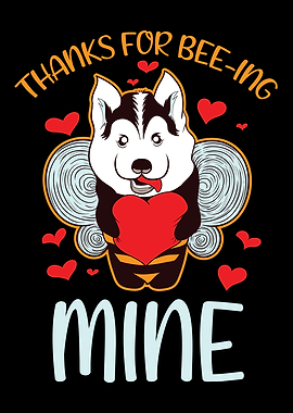 Siberian Husky Thanks For