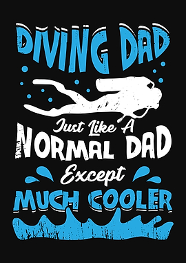 Scuba Diving Dad Design