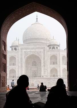 Taj Mahal from the side