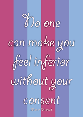 No one can make you feel
