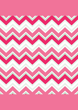 Pink Chevron Pattern
