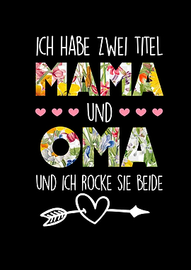 Mama und Oma Geschenk