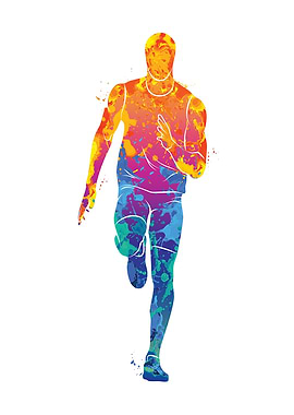 Watercolor Runner