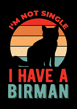 Funny Birman Cat Quote