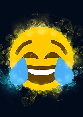 face with tears of joy