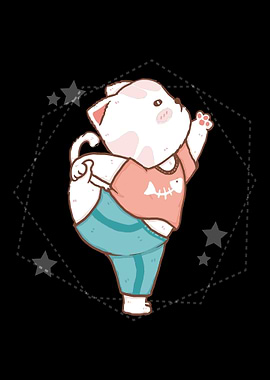 Yoga Joga Namaste Cat Dog