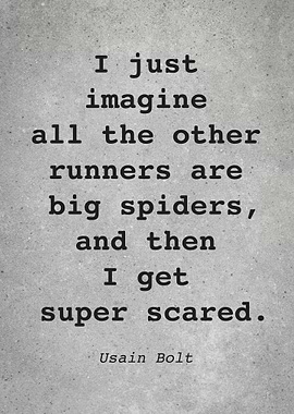 Usain Bolt Quote L005