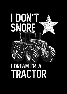 Tractor Saying Farmer