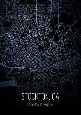 Stockton City Map
