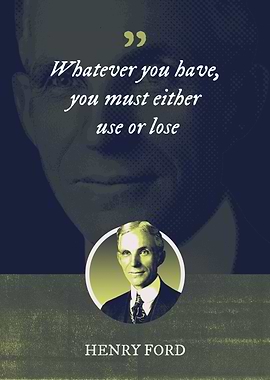 Whatever you have you