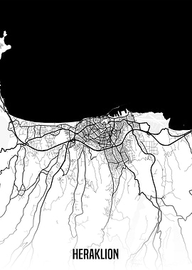Heraklion map