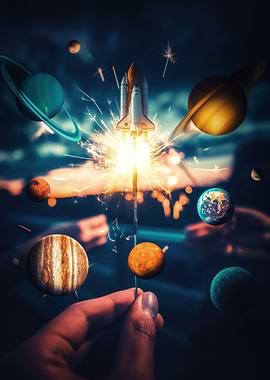 Celebration Rocket Launch