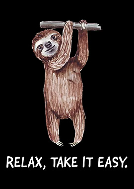 Sloth Lazy Chill Relax gif