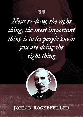 Next to doing the right