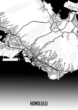 Honolulu map
