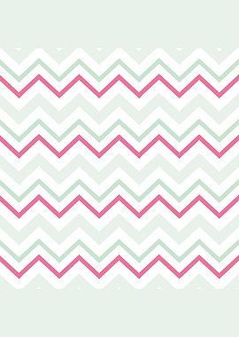 Pink Chevron Pattern