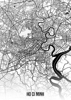 Ho Ci Minh map