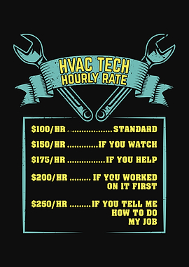 HVAC Tech Hourly Rate