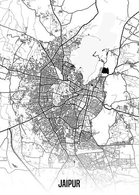 Jaipur map