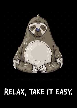 Sloth Lazy Chill Relax gif