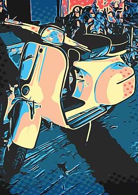 Cute Italian Motorcycle