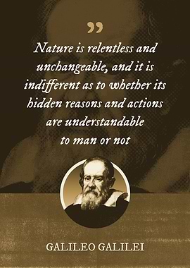 Nature is relentless and