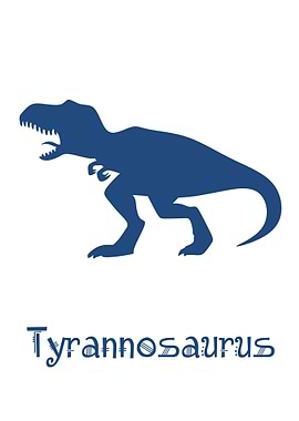 tyrannosaurus silhouette