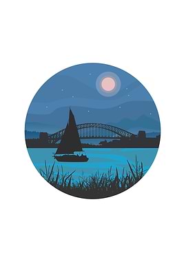 The Yacht and the Bridge